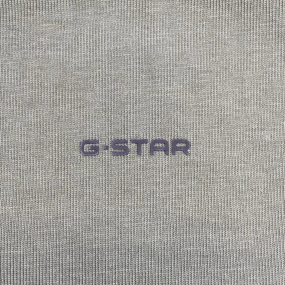 G-Star Raw Men’s Woven Mix Boxy T-Shirt – Four Leaf Clover Green - Picture 9 of 14